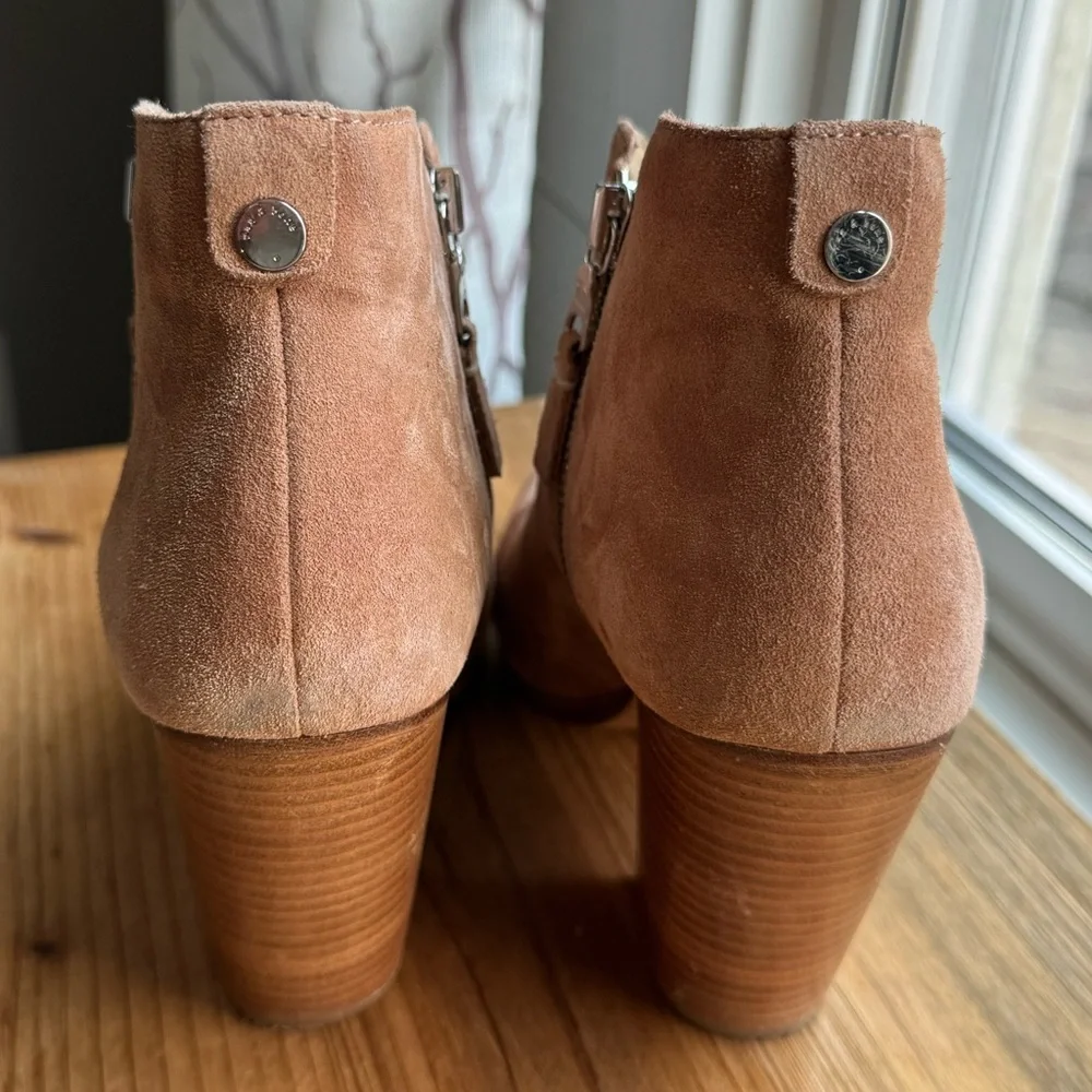Rag & Bone Margot suede ankle booties 40 9.5 - Picture 6 of 12